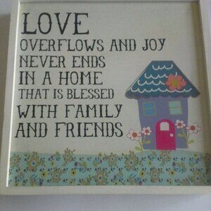 Family and friends home Frame